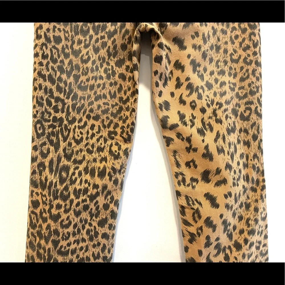 Vanilla Star Cheetah Print Skinny Jeans Size 1